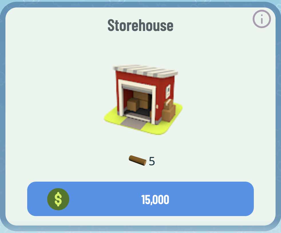 Town Star Storehouse Update