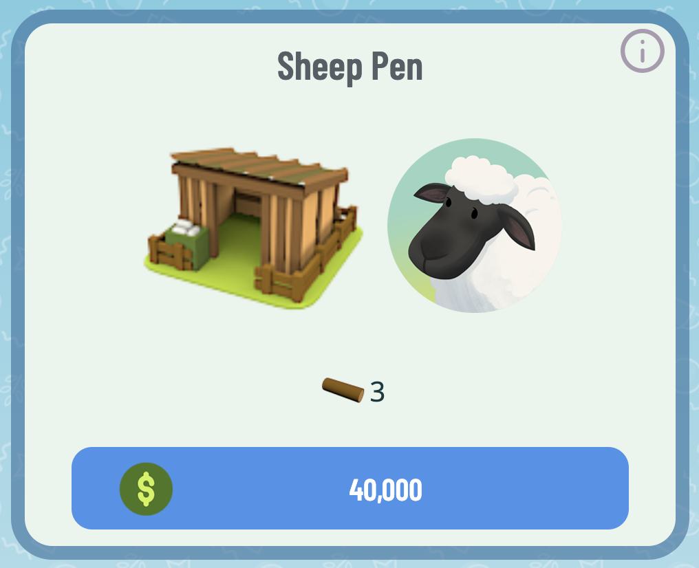 sheep pen town star