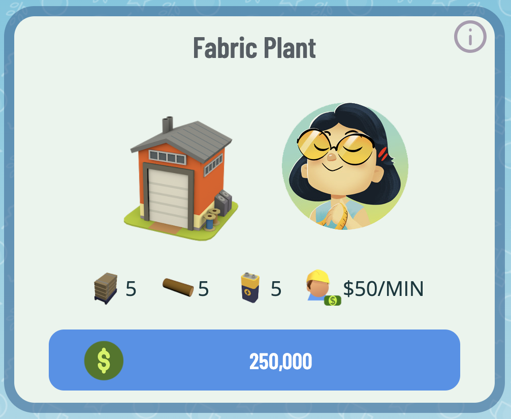 Fabric Plant Town Star