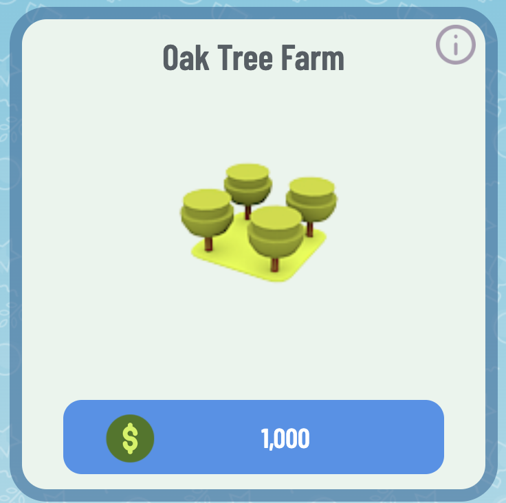 Oak Tree Farm Town Star