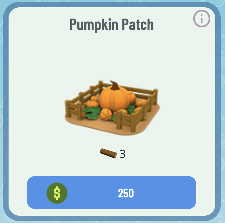 Pumpkin Patch Town Star