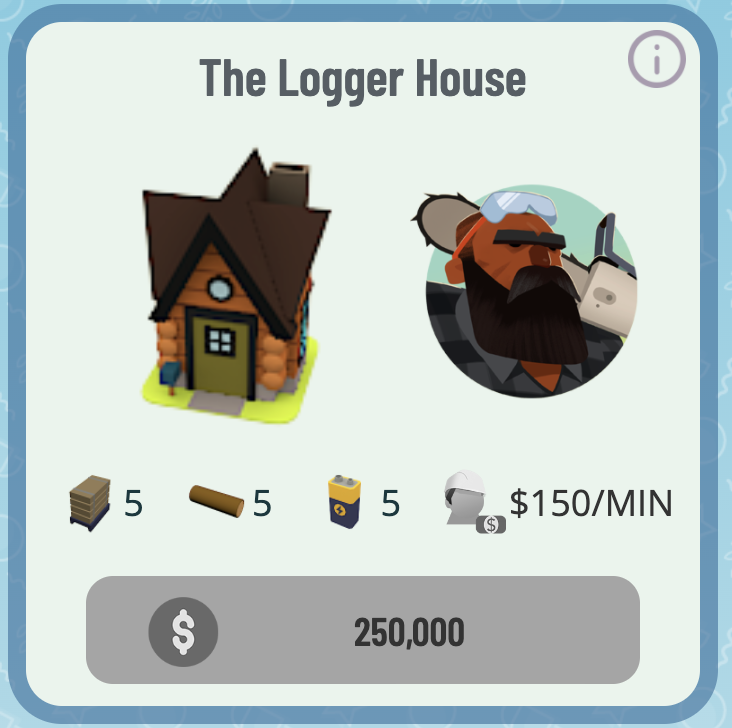 The Logger House Town Star