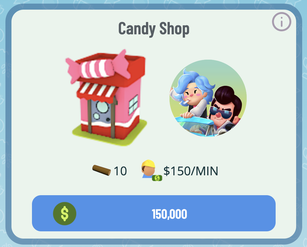 candy shop in town star