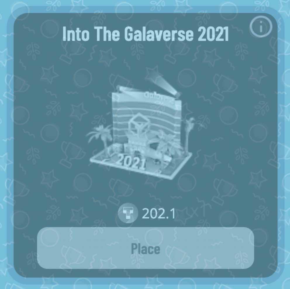into the galaverse 2021 NFT