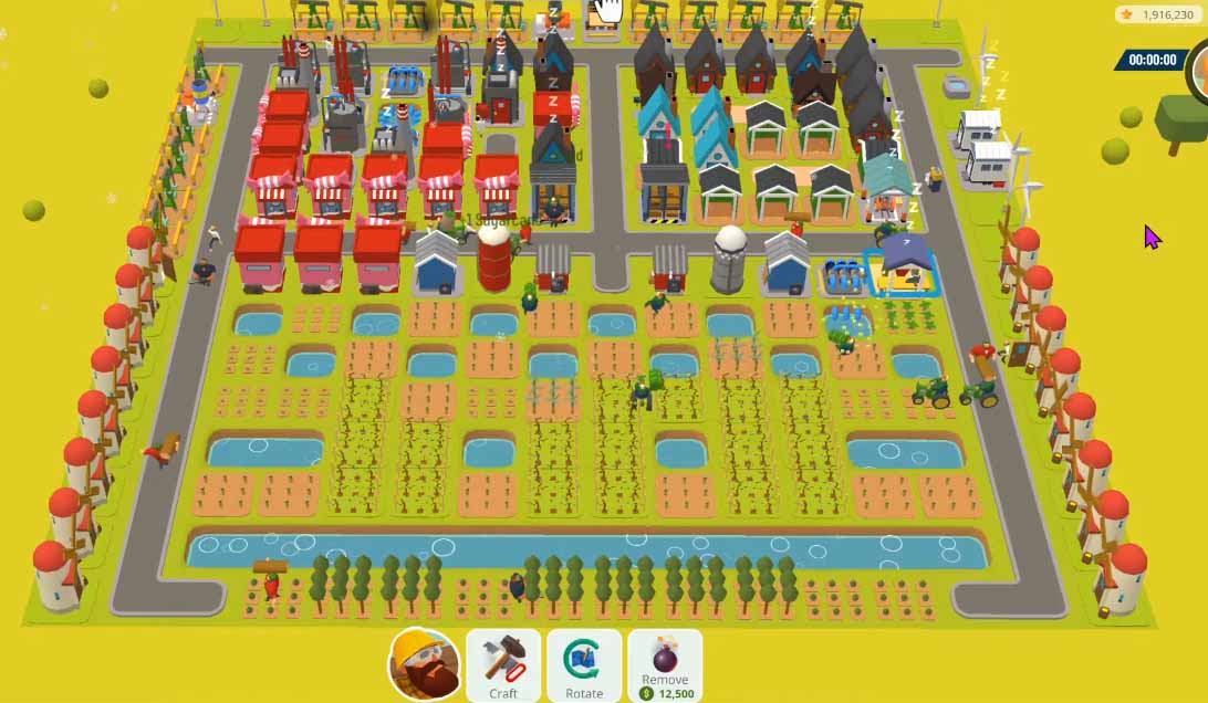 Master Town Star Candy Cane Layout