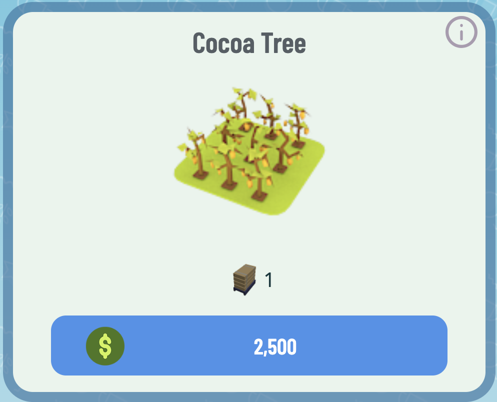 Town Star Cocoa Tree