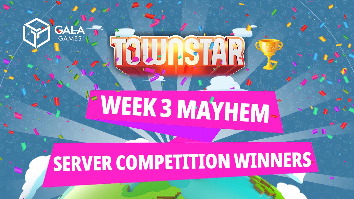 Week 3 Town Star May Mayhem Competition Winners