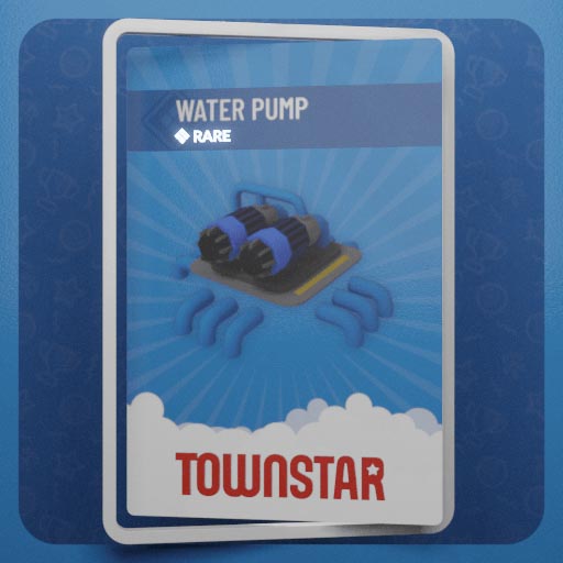 Rare water pump NFT Town Star