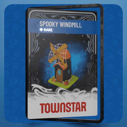 Spooky Windmill Town Star